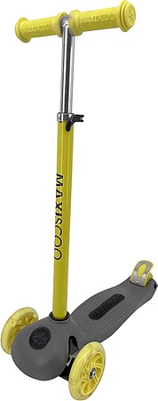Трехколесный самокат Maxiscoo Next+ 2023 MSC-JA-2301 (желтый)