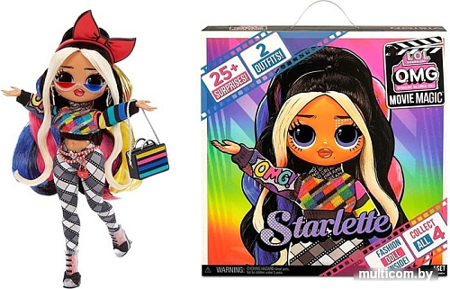 Кукла-сюрприз L.O.L. Surprise! OMG Movie Magic Starlette Doll 577911EUC
