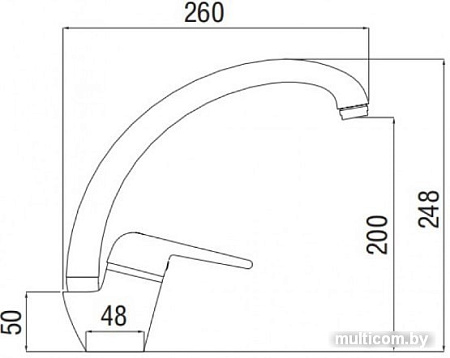 Смеситель Ukinox 42116 SS