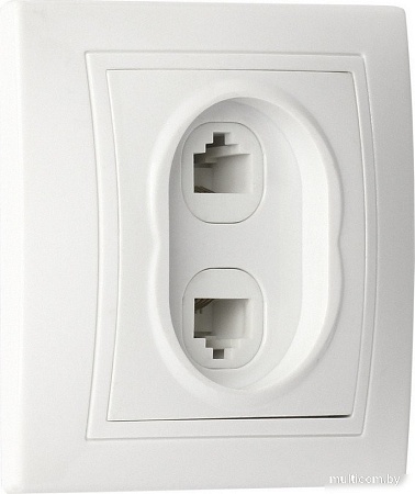 Розетка компьютерная SmartBuy Венера SBE-01w-S1-RJPH