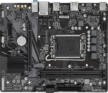 Материнская плата Gigabyte H610M K V2 (rev. 1.0)