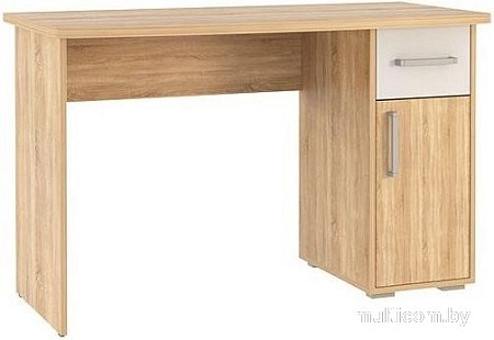 Woodville Лайт-1 120 см (дуб сонома/белый)