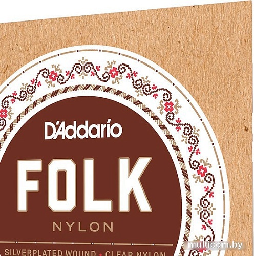 Струны для гитары D'Addario EJ32C Folk Nylon