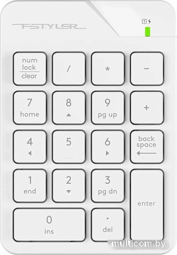 Цифровой блок A4Tech Fstyler FGK21C (белый)