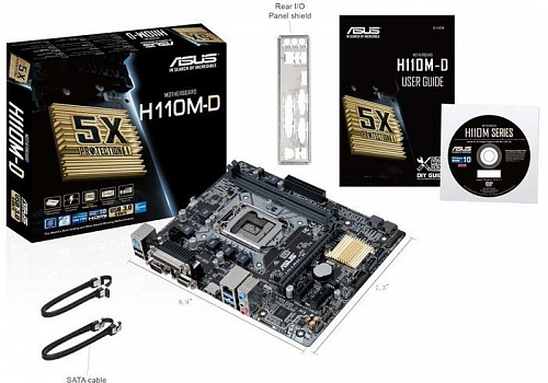 Материнская плата ASUS H110M-D