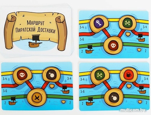 Настольная игра Лас Играс Пиратская служба доставки 4064845