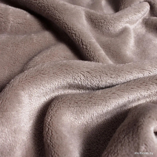 Плед Casa Conforte Royal Flannel 160x220 6155315 (коричневый)