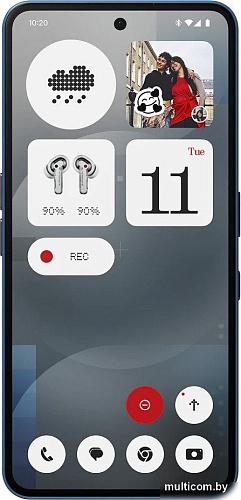 Телефон Nothing Phone (3a) 12GB/256GB (синий)