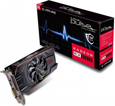 Видеокарта Sapphire Pulse Radeon RX 560 4GB GDDR5