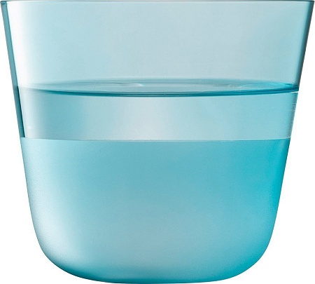 Набор стаканов для воды и напитков LSA International Arc Contrast G1747-09-125 (2 шт, голубой)