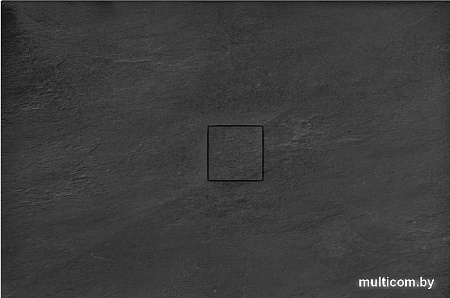 Душевой поддон Rea Stone 100x80 (черный)