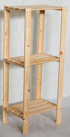 Стеллаж ВудГрупп П3 73x32x83.4