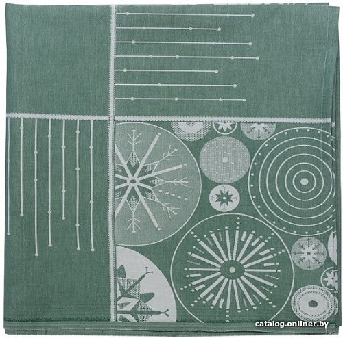 Tkano New Year Essential TK21-TC0024 (зеленый/ледяные узоры)