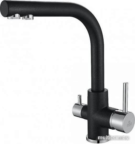 Смеситель Paulmark Essen Es213011-418 (черный металлик)