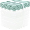Набор контейнеров Полесье №13 2л с крышками 73713 (4 шт, прозрачный/бледно-оливковый)