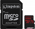 Карта памяти Kingston Canvas React SDCR/512GB microSDXC 512GB + адаптер