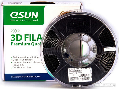 eSUN ABS 1.75 мм 1000 г (черный)