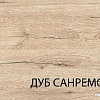 Тумба Anrex Oskar 1D4S Дуб Санремо