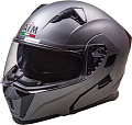 Мотошлем AIM JK906 906-005-XL (XL, серый металлик)