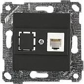 Розетка компьютерная Mutlusan Rita 2200-140-0184 (черный)