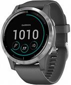 Умные часы Garmin Vivoactive 4 (серый/серебристый)