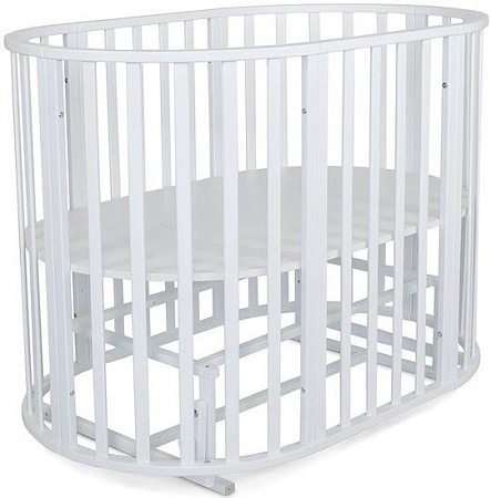 Кроватка-трансформер СКВ-Компани СКВ-10 108001 (белый)