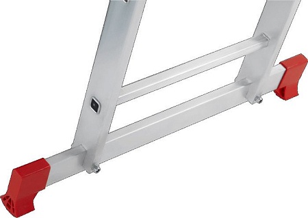 Лестница-стремянка Новая высота алюминиевая трёхсекционная 3x10 (1230310)