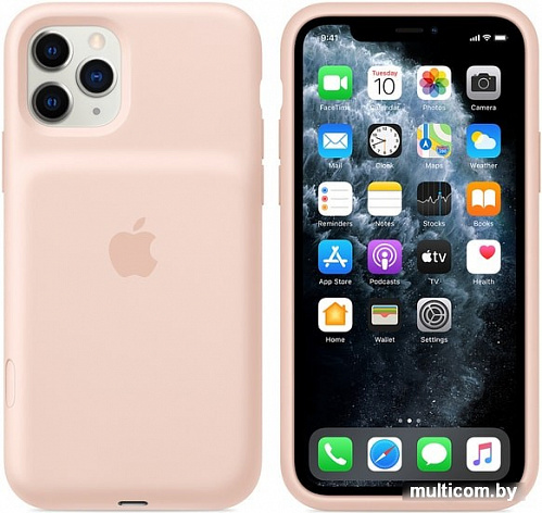 Чехол Apple Smart Battery Case для iPhone 11 Pro (розовый песок)