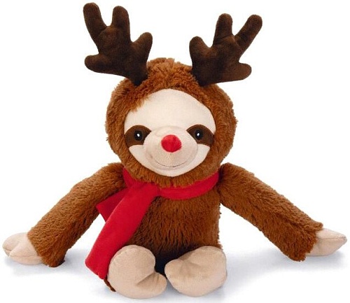 Игрушка для собак Beeztees Рождественский ленивец в костюме оленя 2400004