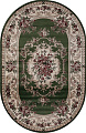 Ковер для жилой комнаты Merinos Colizey D057-OVAL-GREEN (1.5х2.3)