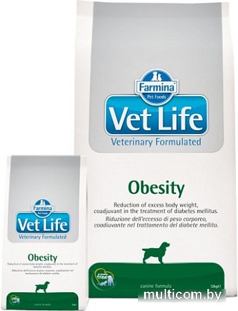 Корм для собак Farmina Vet Life Obesity Dog 12 кг