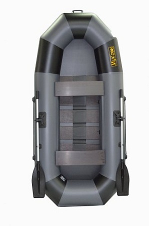Гребная лодка Муссон Н-270 PC (серо-черный)