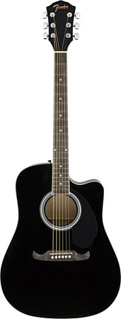 Электроакустическая гитара Fender FA-125CE Dreadnought Black