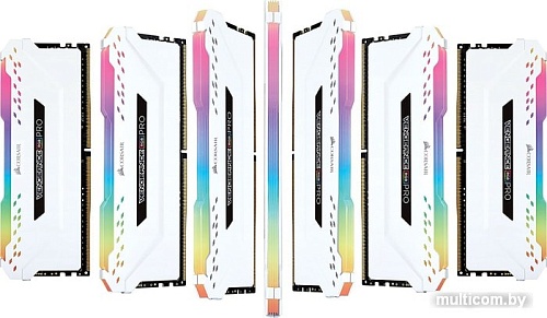 Оперативная память Corsair Vengeance PRO RGB 2x16GB DDR4 PC4-27700 CMW32GX4M2C3466C16W