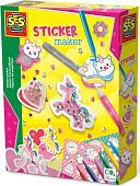 Набор для создания поделок/игрушек SES Creative Создай свои собственные объемные наклейки 00107