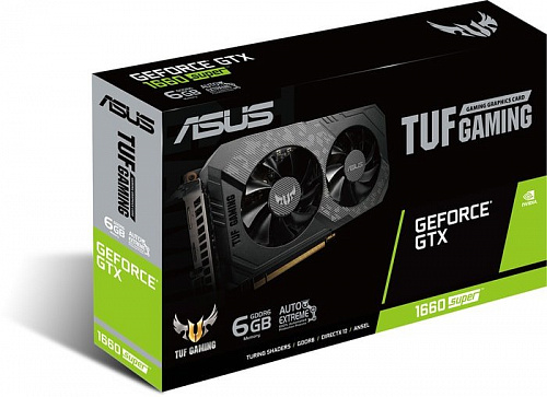 Видеокарта ASUS TUF Gaming GeForce GTX 1660 Super 6GB GDDR6