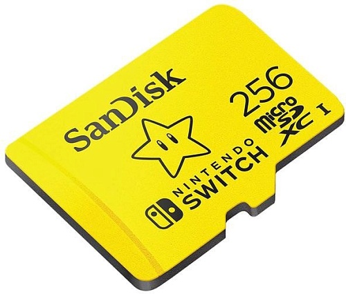 Карта памяти SanDisk For Nintendo Switch microSDXC SDSQXAO-256G-GN3ZN 256GB