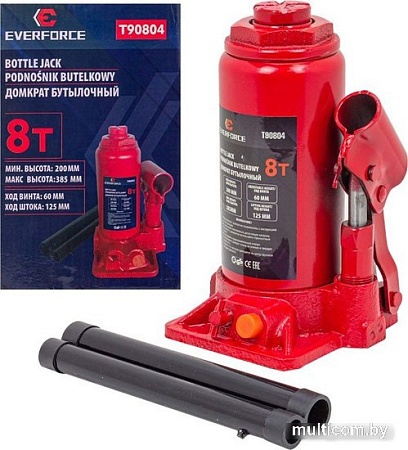 Бутылочный домкрат Everforce EF-T90804 8т