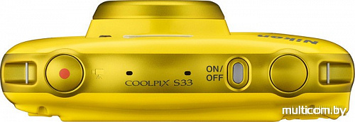 Фотоаппарат Nikon Coolpix W100 (желтый)