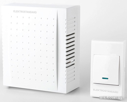 Проводной дверной звонок Elektrostandard DBQ26M WM 1M (белый)