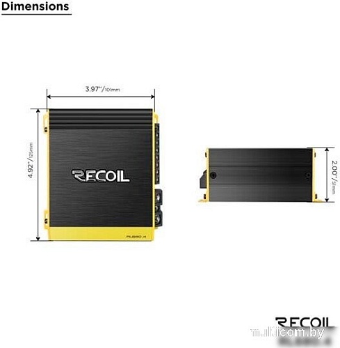Автомобильный усилитель Recoil RL680.4