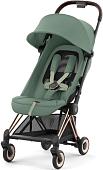 Коляска прогулочная «книга» Cybex Coya (leaf green/rosegold frame)