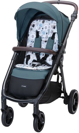 Коляска прогулочная «книга» Espiro Look Gel 2023 11091 (205 deep turquoise)