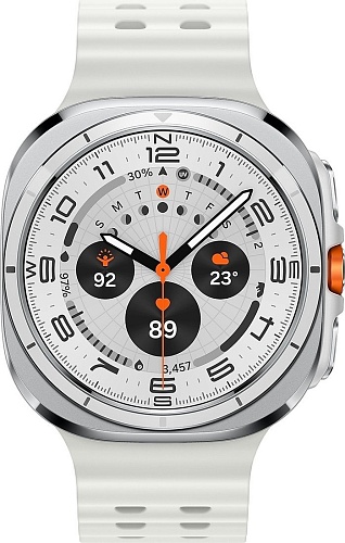 Умные часы Samsung Galaxy Watch Ultra 2025 47 мм LTE (белый титан)