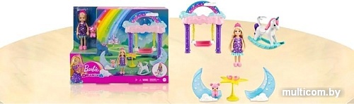 Кукла Barbie Игровая площадка GTF48/GTF50