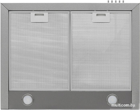 Кухонная вытяжка Krona Brief 600 Inox PB (нержавеющая сталь)