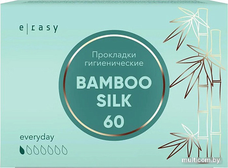 Прокладки ежедневные E-Rasy Bamboo Silk Everyday (60 шт)