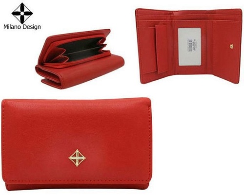 Кошелек Cedar Milano Design SF-1077-DNM (красный)