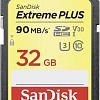 Карта памяти SanDisk ExtremePlus V30 SDHC 32GB [SDSDXWF-032G-GNCIN]