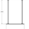 Душевая стенка Cezares LIBERTA-L-2-90-120-C-Cr